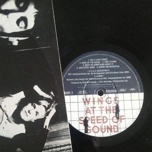 Wings "At The Speed Of Sound" vinyl LP First Press